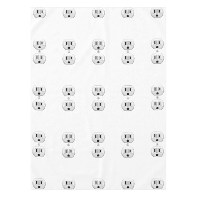 Klicken Sie auf das elektrische Plug-In, um die Fa Tischdecke (Vorderseite)