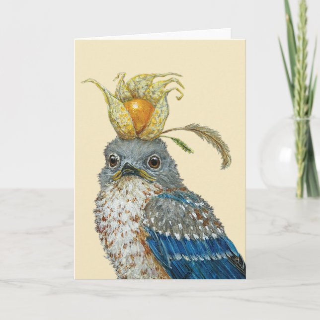 Klicken Sie auf die geflochtene Grußkarte für den  Karte (Vorderseite)