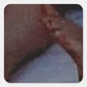 KLICKEN SIE AUF DIE SCHEIBE AUS MEINEM FEED. QUADRATISCHER AUFKLEBER