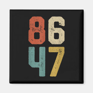 Klicken Sie auf Retro Vintag 80er Style 86 47 Magnet