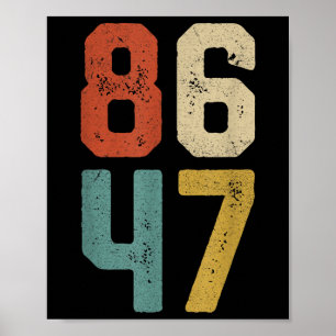 Klicken Sie auf Retro Vintag 80er Style 86 47 Poster