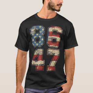 Klicken Sie auf Vintage 80er-Flagge 86 47 Anti Tru T-Shirt