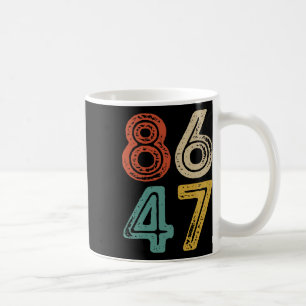 Klicken Sie auf Vintagen 80er Style 8647 Anti Trum Kaffeetasse