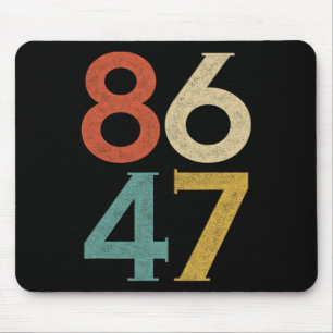 Klicken Sie auf Vintagen 80er Style 86 47 Anti Tru Mousepad