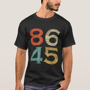 Klicken Sie auf Vintagen Stil 86 45 Anti Trump T-Shirt