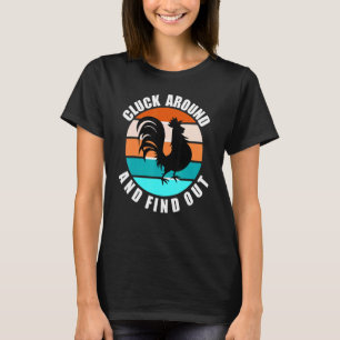 KLICKEN SIE UM UND FINDEN SIE CHICKEN POULTRY BAUE T-Shirt
