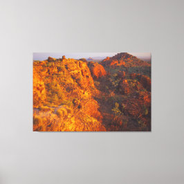 KLIFFE AUS RED 32x48 Leinwanddruck