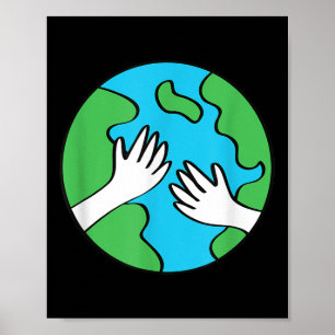 Klima Chan Planet Earth Poster
