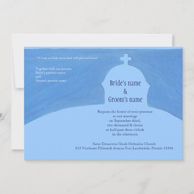 Klima Einladung (Vorderseite)