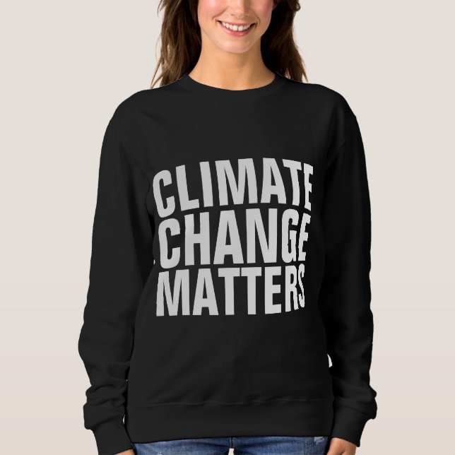 KLIMAÄNDERUNGEN - T - SHIRT (Vorderseite)