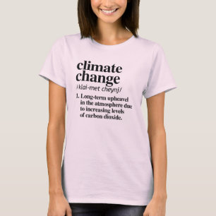 KLIMAÄNDERUNGSDEFINITION T-Shirt