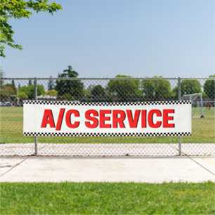 Klimaanlage Automotive Shop Grosses Banner