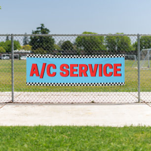 Klimaanlage Automotive Shop Grosses Banner
