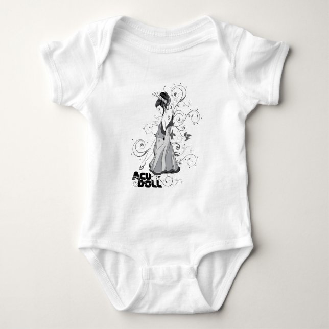 KLIMAANLAGE-PUPPE BABY STRAMPLER (Vorderseite)