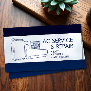 Klimaanlage – Reparatur, Service, Installation Visitenkarte