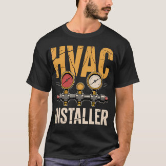 Klimaanlageninstallateur-Techniker-Uniform Heizung T-Shirt