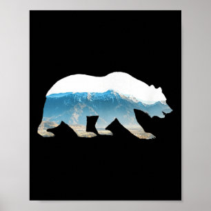 Klimaschutz-Bär Poster