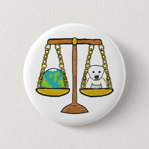 Klimaschutz Button