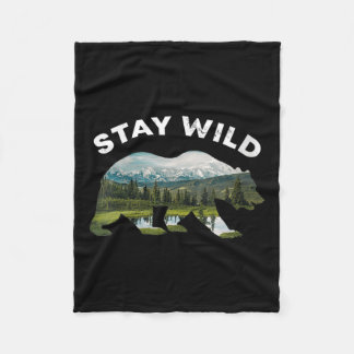 Klimaschutz für Frauen Fleecedecke