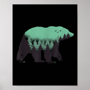 Klimaschutz für Holzbären Poster