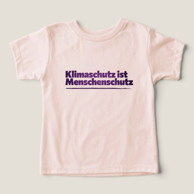 Klimaschutz ist Menschenschutz (Design Vorderseite)