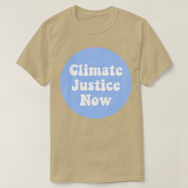 Klimaschutz jetzt2 T-Shirt (Design vorne)