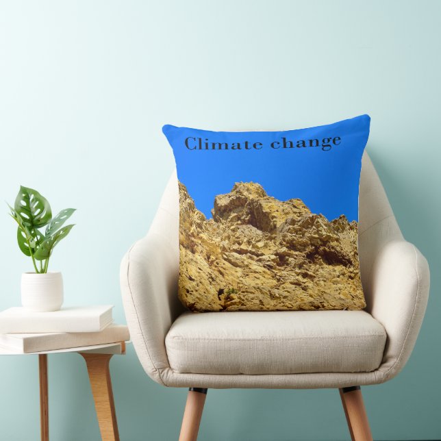 Klimaschutz Kissen (Stuhl )