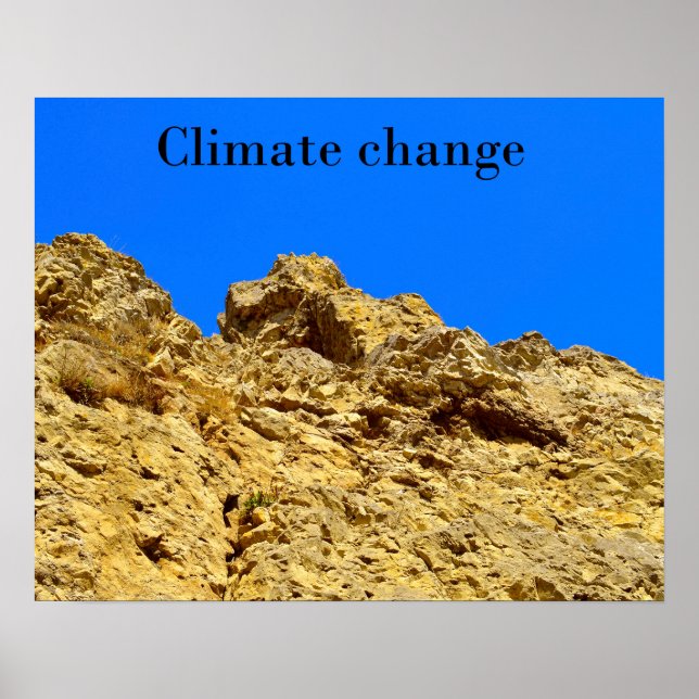 Klimaschutz Poster (Vorne)