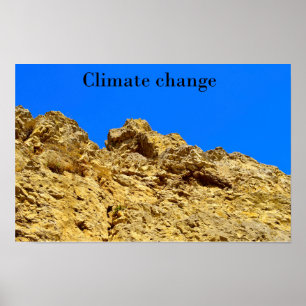 Klimaschutz Poster