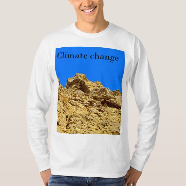 Klimaschutz T-Shirt (Vorderseite)