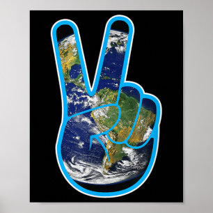 Klimaschutz - Tag der Erde Poster