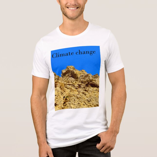 Klimaschutz Tri-Blend Shirt (Vorderseite)