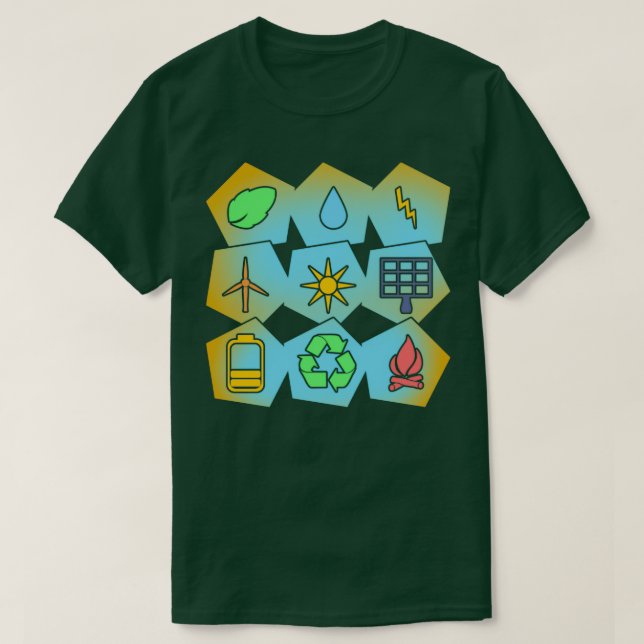 Klimaschutz - Umwelt verleiht Erwärmung T-Shirt (Design vorne)