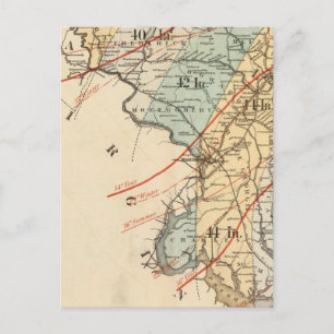 Klimatologische Karte des Staat Maryland