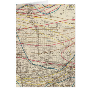 Klimatologische Karte von Wisconsin