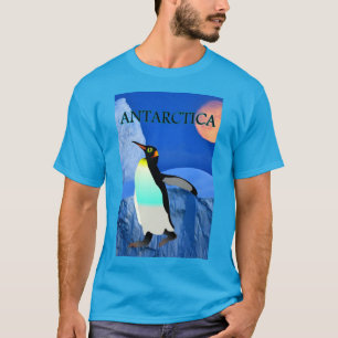 Klimawandel Antarktischer Gletscherpinguin Moonsca T-Shirt