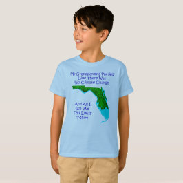 Klimawandel - Blau-Kinder 3 T-Shirt