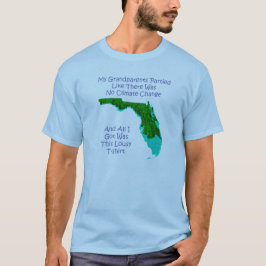 Klimawandel - Blau T-Shirt