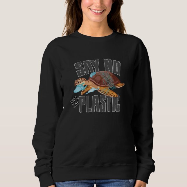 Klimawandel CO2 Zukunft Planet Erde - Geschenk Ide Sweatshirt (Vorderseite)