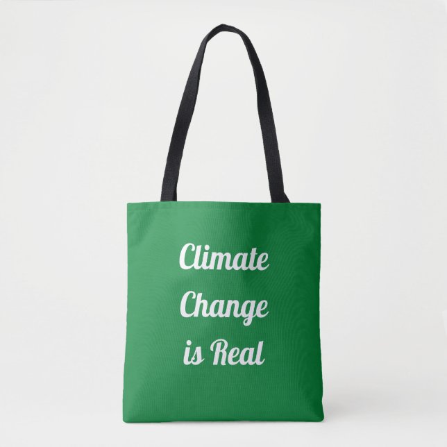 Klimawandel: Grün und Weiß (Vorderseite)