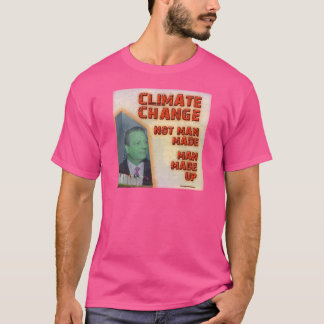 Klimawandel ist der gebildete Mann T-Shirt