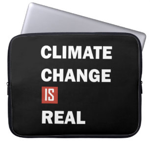 Klimawandel ist real laptopschutzhülle