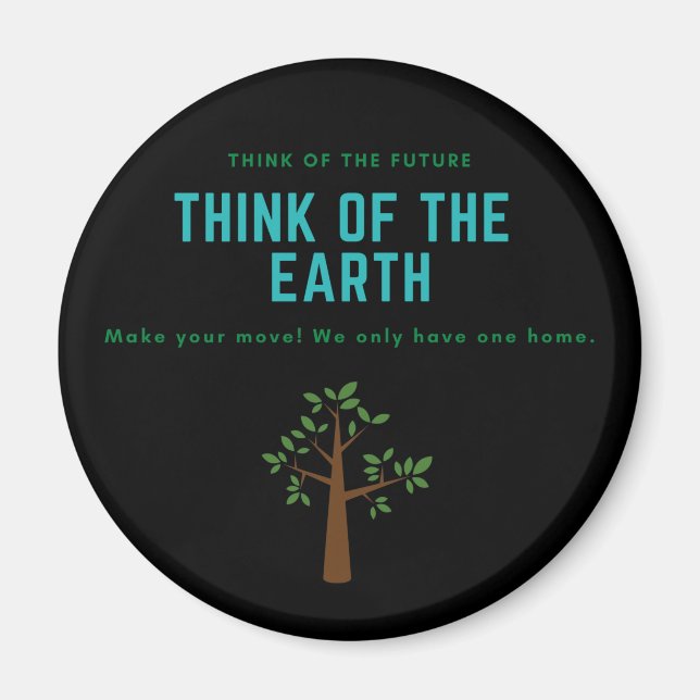 Klimawandel ist real magnet (Vorne)