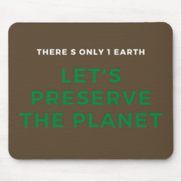 Klimawandel ist real mousepad