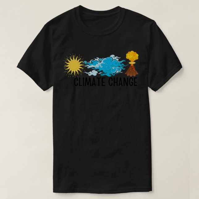 Klimawandel - kein Dank für das Sonnenklima der Er T-Shirt (Design vorne)