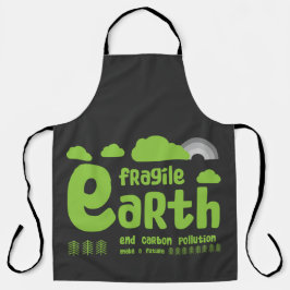 Klimawandel | Kohlenstoffverunreinigung | T - Shir Schürze