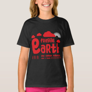 Klimawandel Kohlenstoffverunreinigung T - Shir T-Shirt