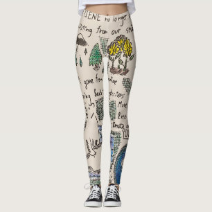 Klimawandel-Leggings Leggings