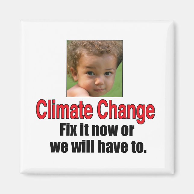 Klimawandel Magnet (Vorne)
