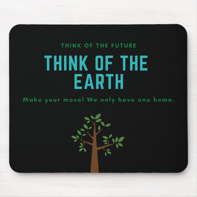 Klimawandel Mousepad (Vorne)